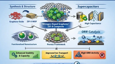 N-Doped Graphene (N-G)/MOF(ZIF-8)-Based/Derived Materials for Electrochemical Energy Applications: Synthesis, Characteristics, and Functionality featured image