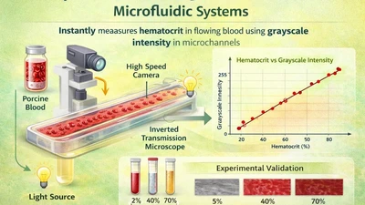 Microfluidic-Based Novel Optical Quantification of Red Blood Cell Concentration in Blood Flow featured image