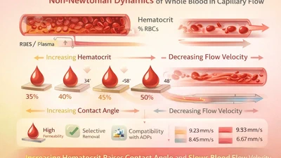 Capillary Flow Dynamics of Blood With Varied Hematocrit in Microfluidic Platforms featured image